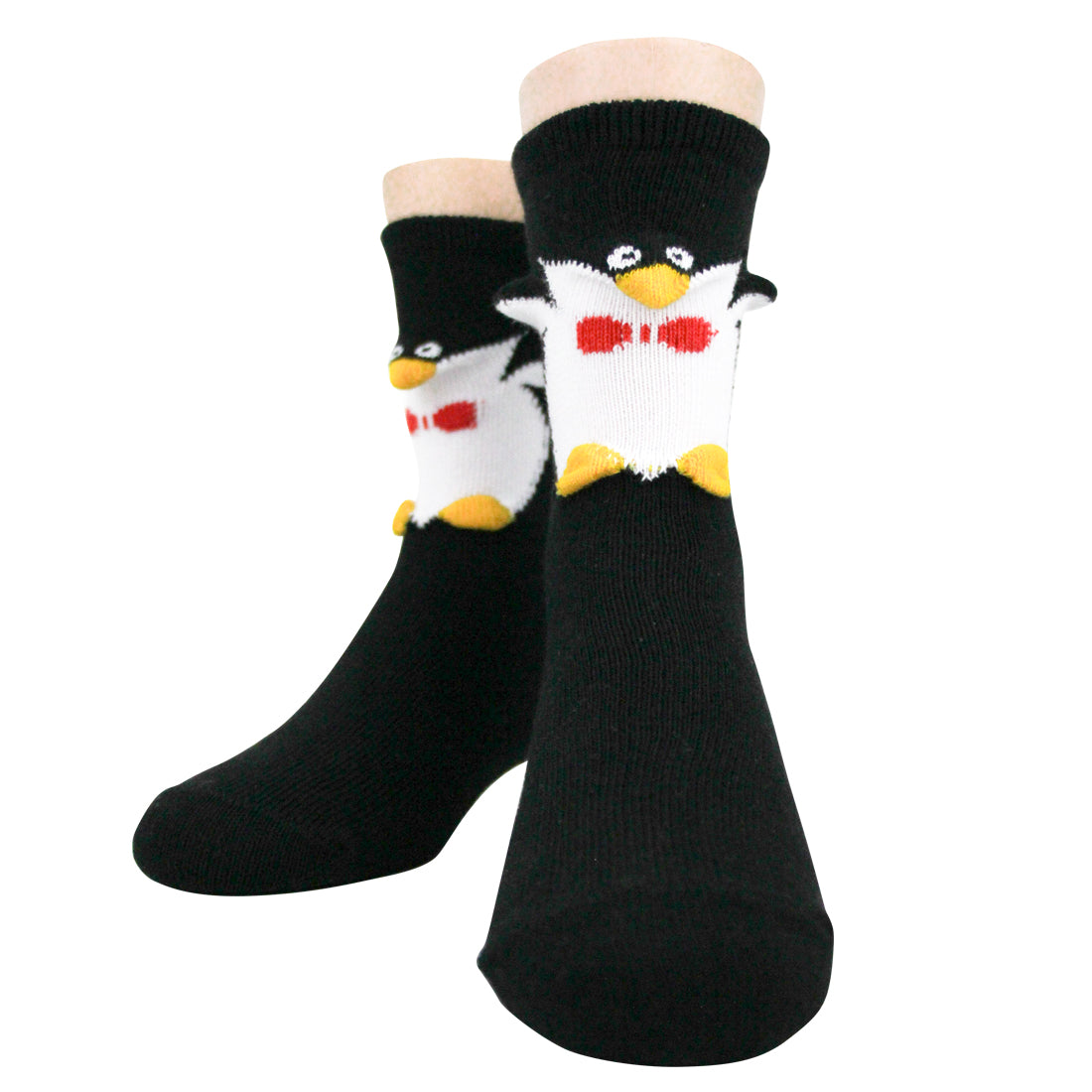 Youth Penguin 3-D sock