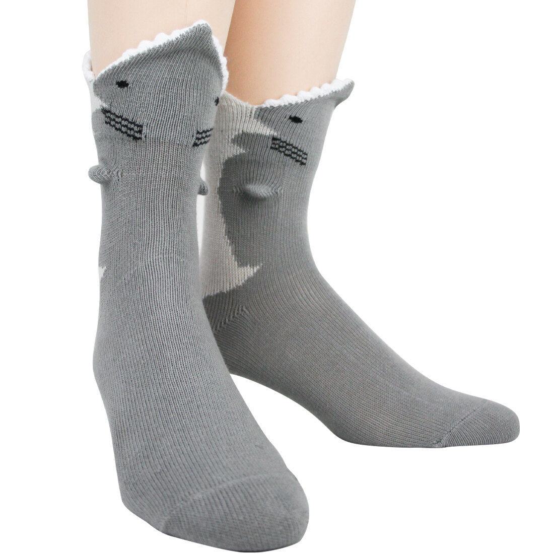 Men's Great White 3-D sock