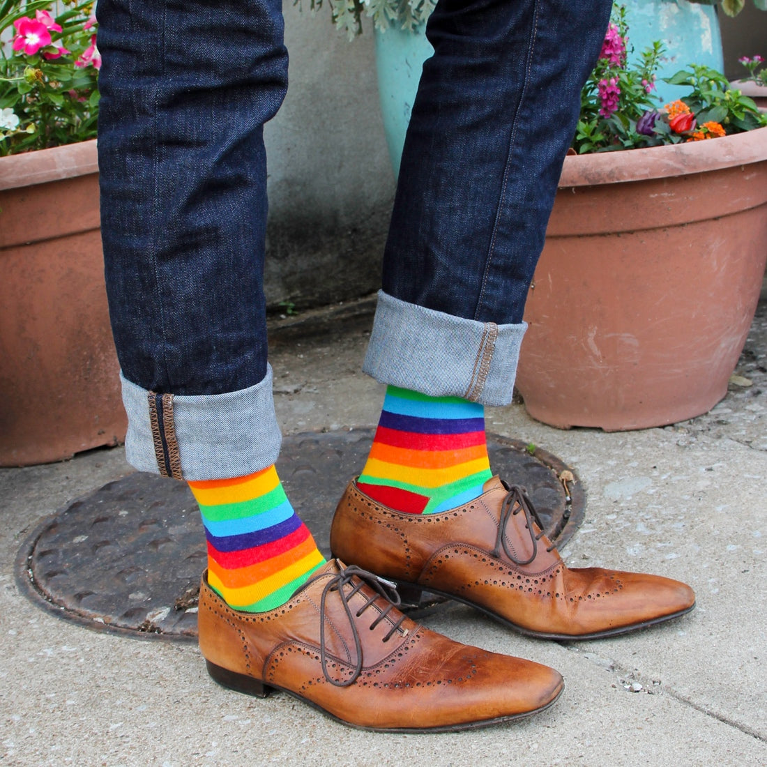 Men's Rainbow Socks