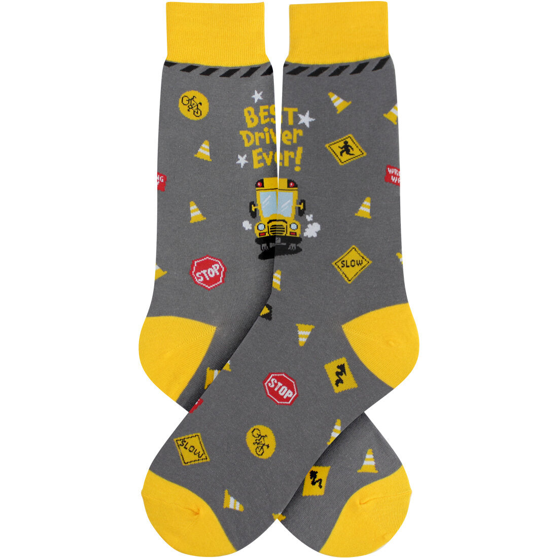 Men's Best Bus Driver Socks