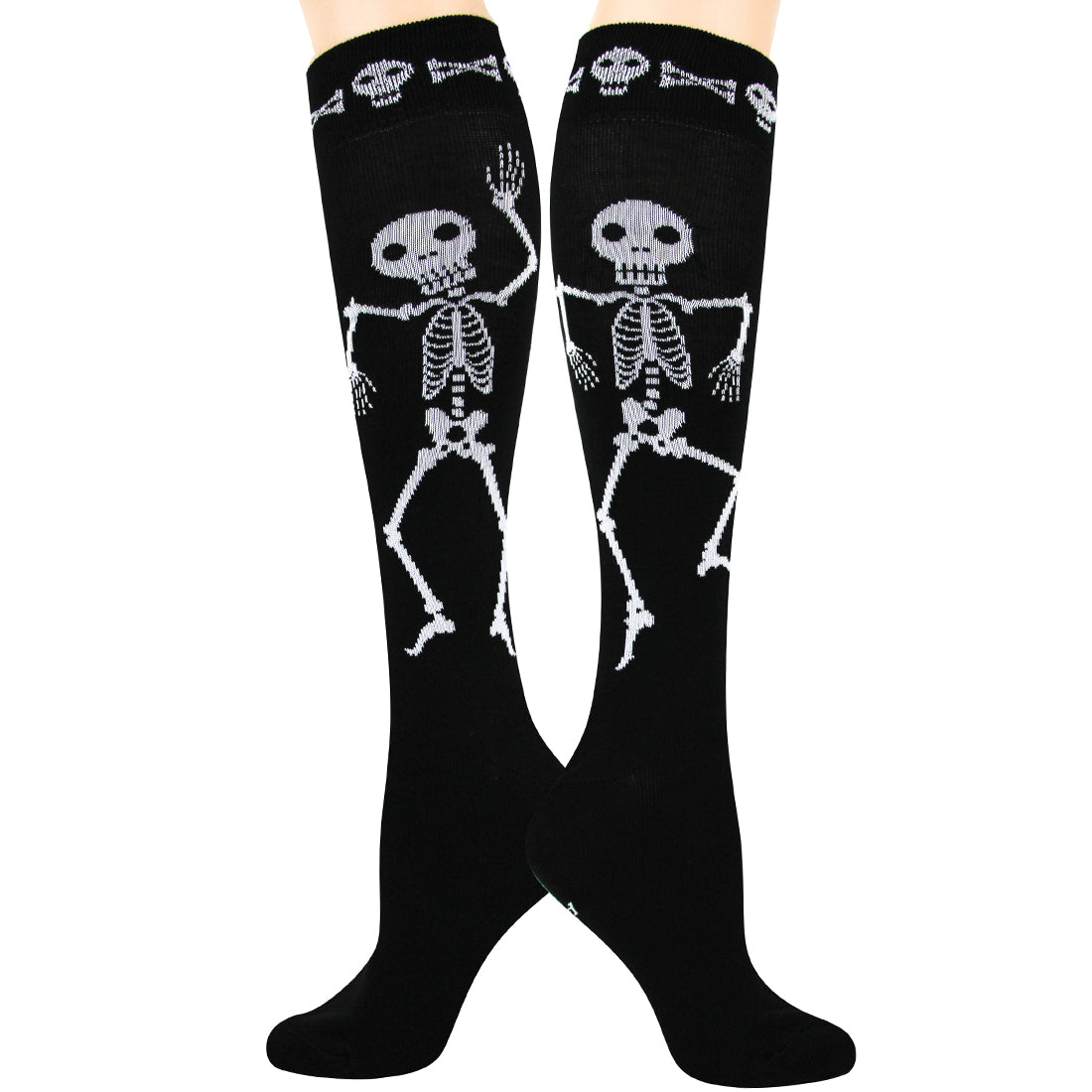 Skeleton Knee High