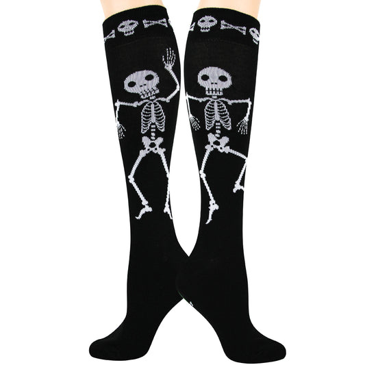 Skeleton Knee High