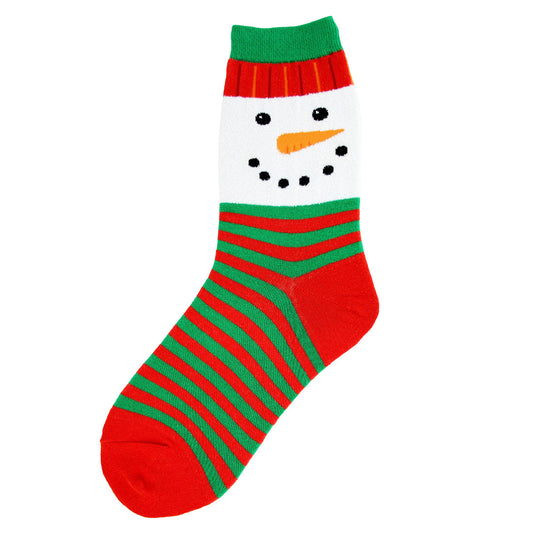 Snowman Face Women's Socks