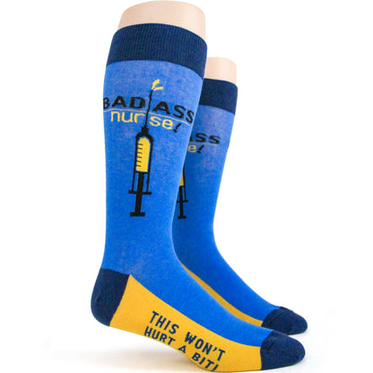 Men's Badass Nurse Socks