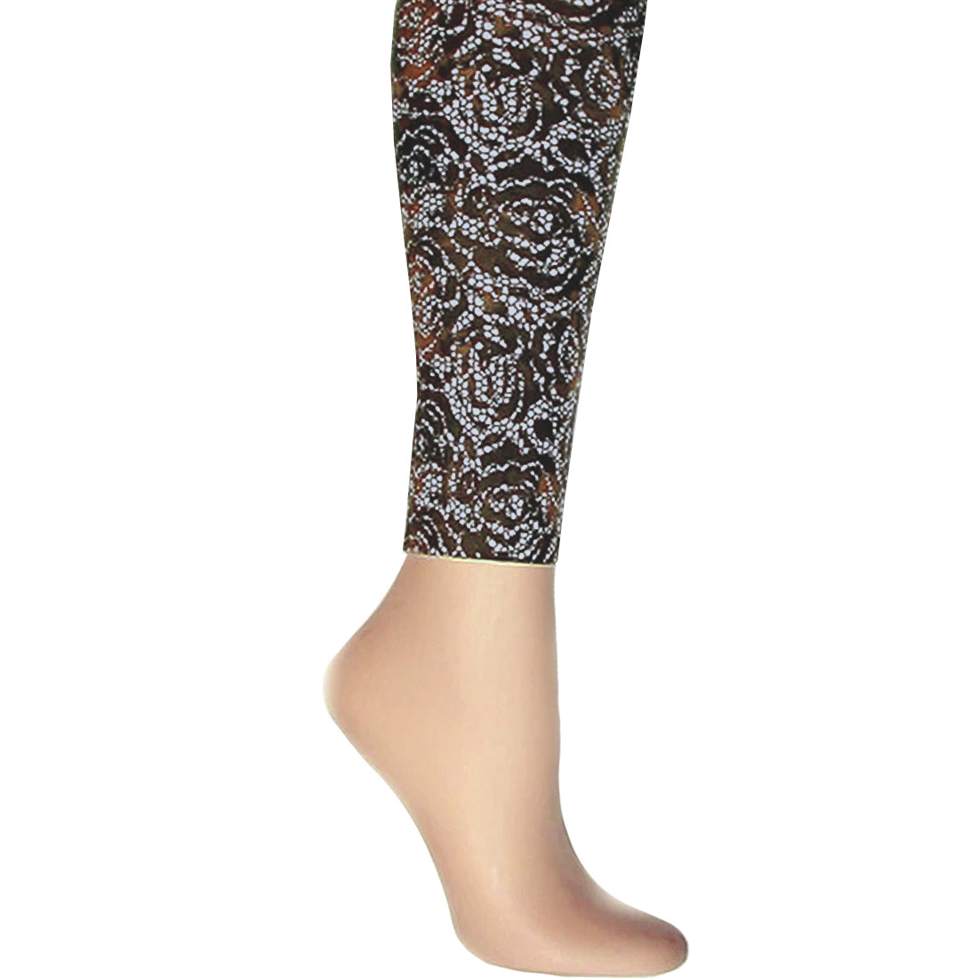 Floral Lace Brown