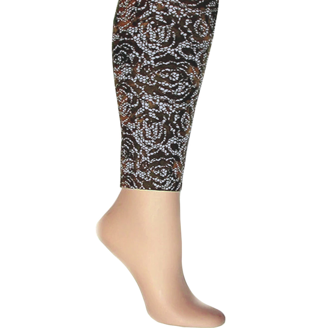 Floral Lace Brown