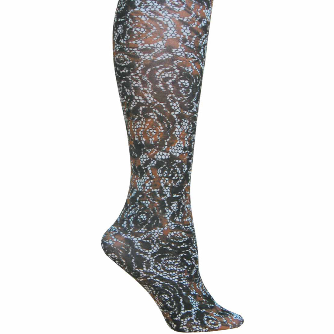 Floral Lace Brown