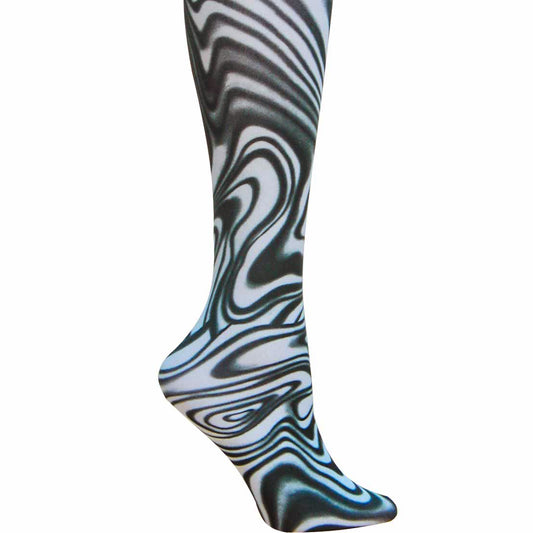 Black/White Swirl