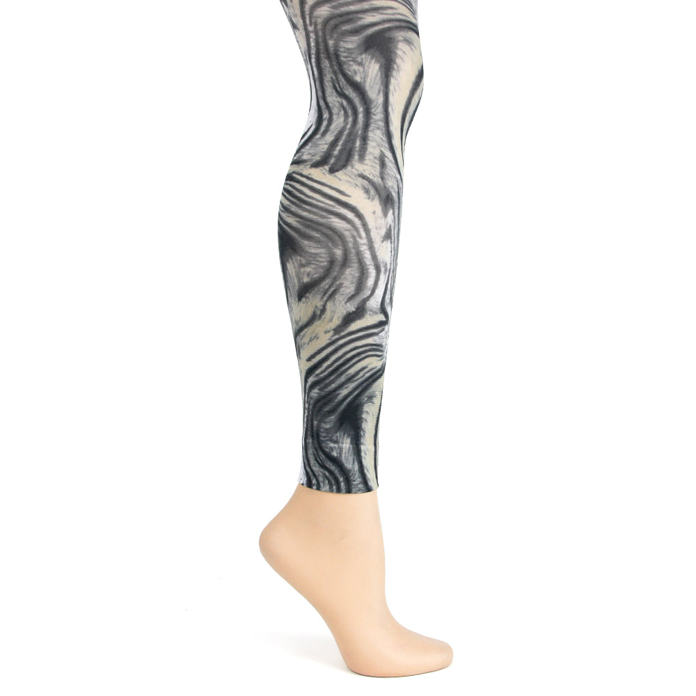 Animal Swirl Tights-Large/Tall