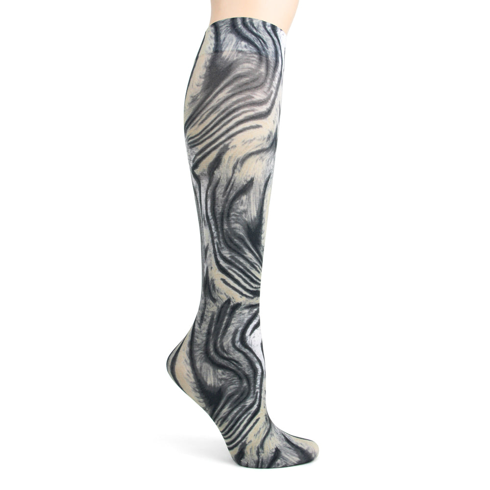 Animal Swirl  Footless TIghts-Large/Tall