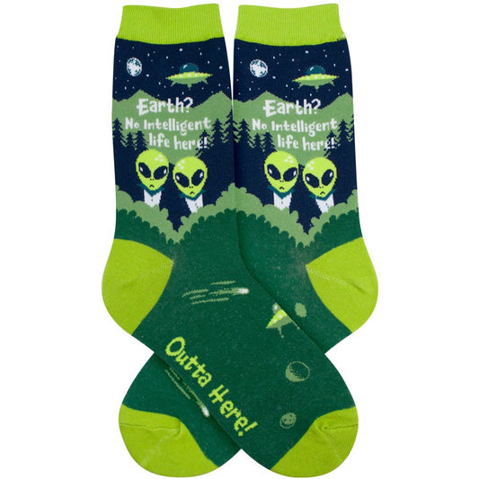 Alien Visitors Women's Socks