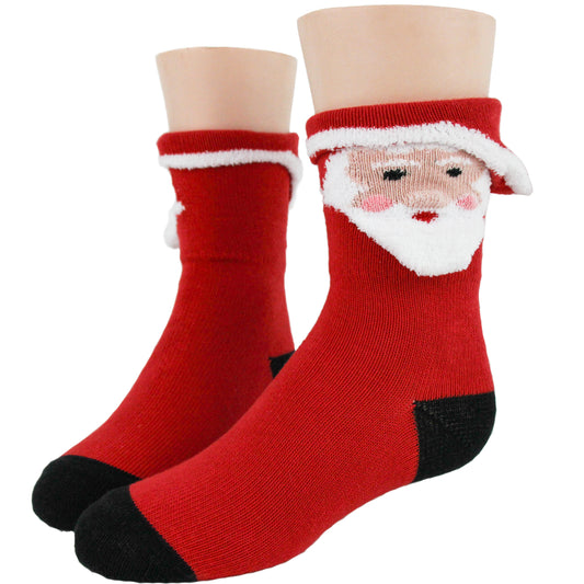 Youth 3D Santa Socks
