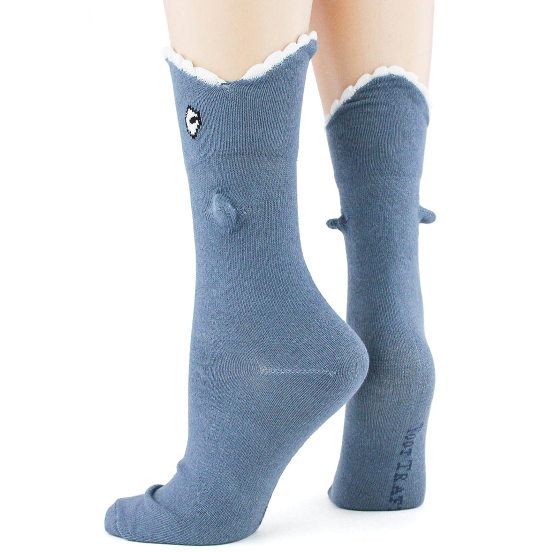 Blue Shark Bite 3D Socks