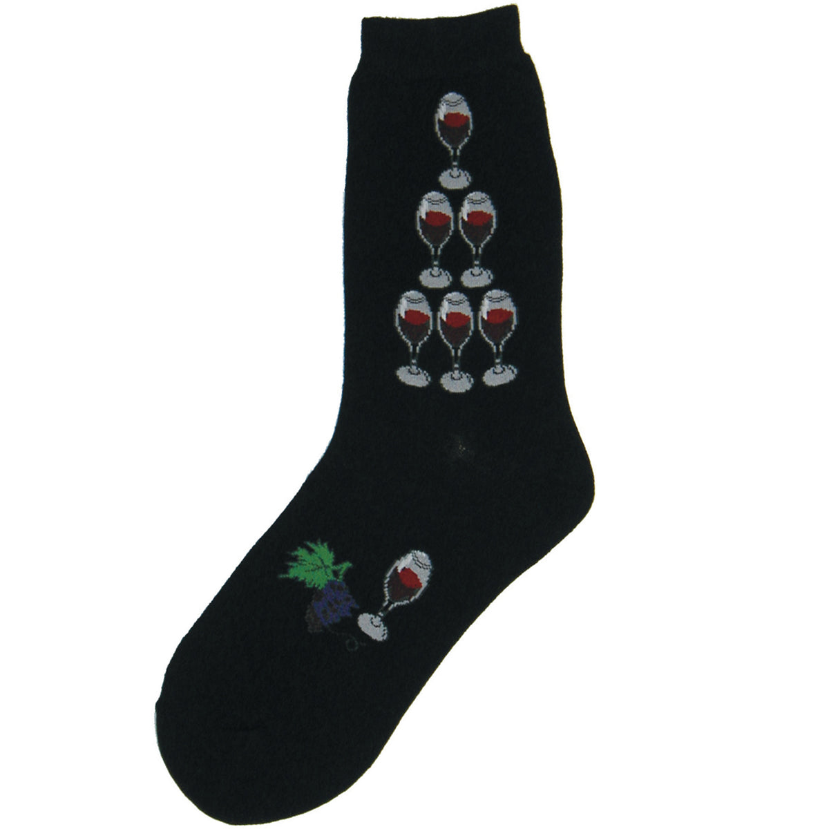 Allover Wine Women's Socks
