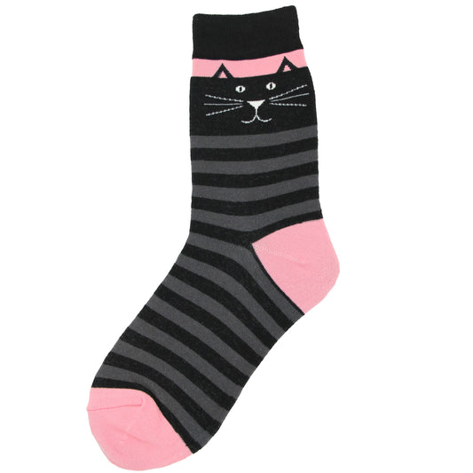 Black Kitty Women's Socks