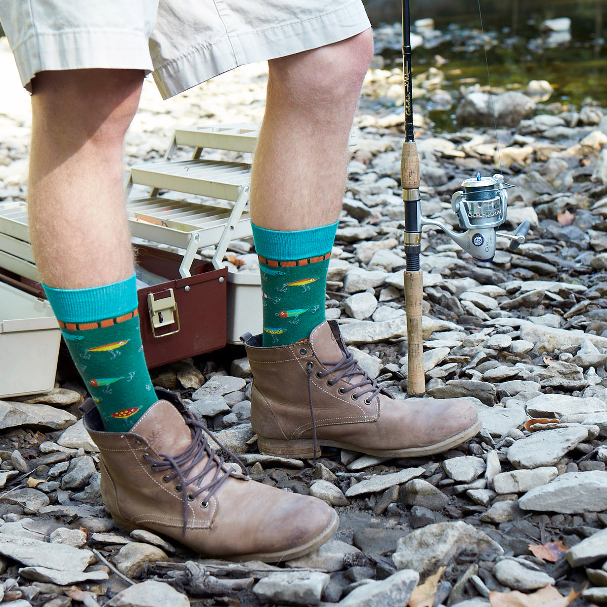 Men's Fishing Lure Sock