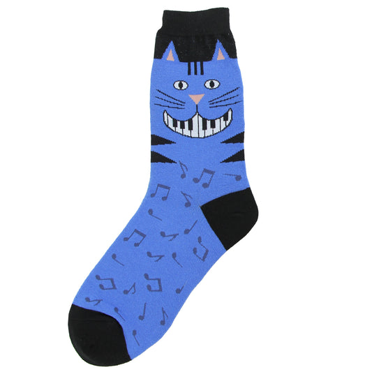 Piano Teeth Womens Socks