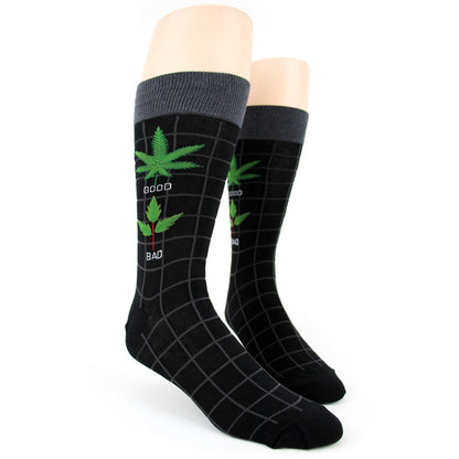 Men's Good/Bad Weed Socks
