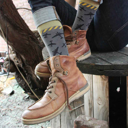 Men's Airplanes Socks