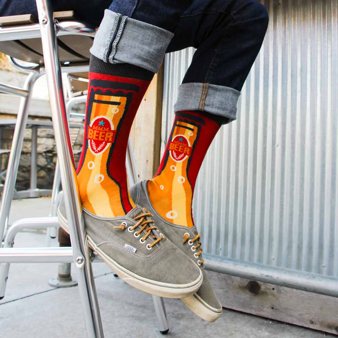 Men's Beer Neck Socks