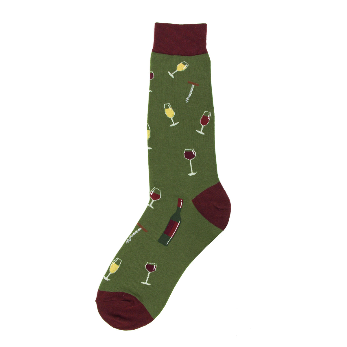 Men's Wine Socks