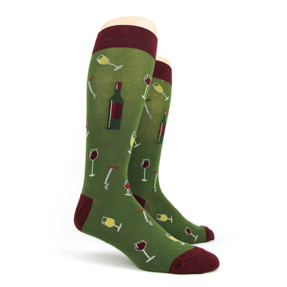 Men's Wine Socks