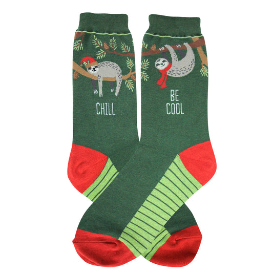 Holiday Sloth Women's Socks