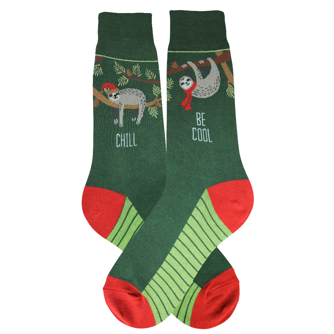Men's Holiday Sloth Socks