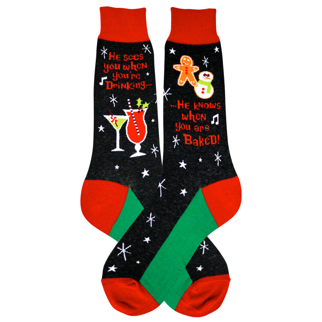 Men's Santa Knows Socks