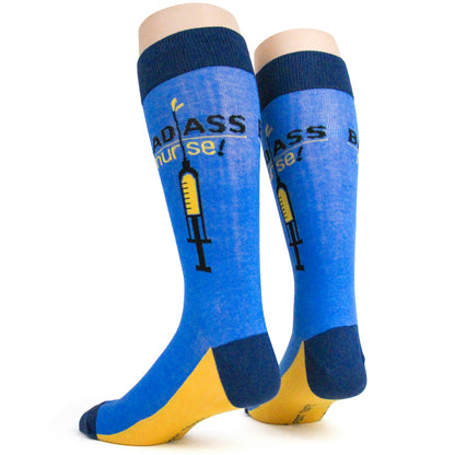 Men's Badass Nurse Socks