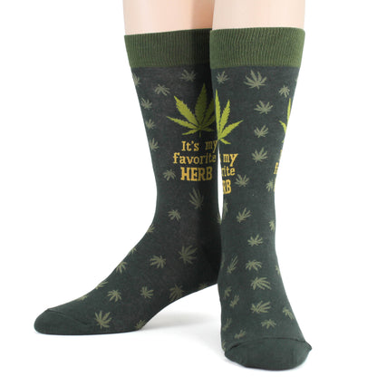 Men's Marijuana Socks