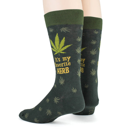 Men's Marijuana Socks