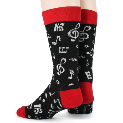 Men's Dancing Notes Socks