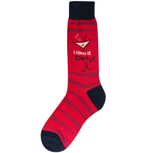 Men's Dirty Martini Socks