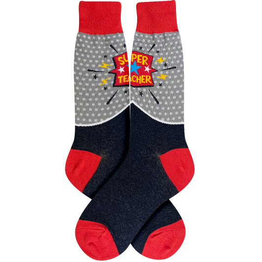 Men's Super Teacher Socks