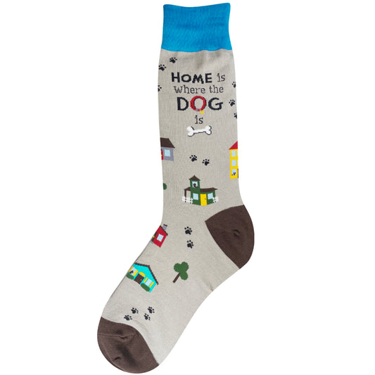 Men's Home Is Where The Dog Is Socks