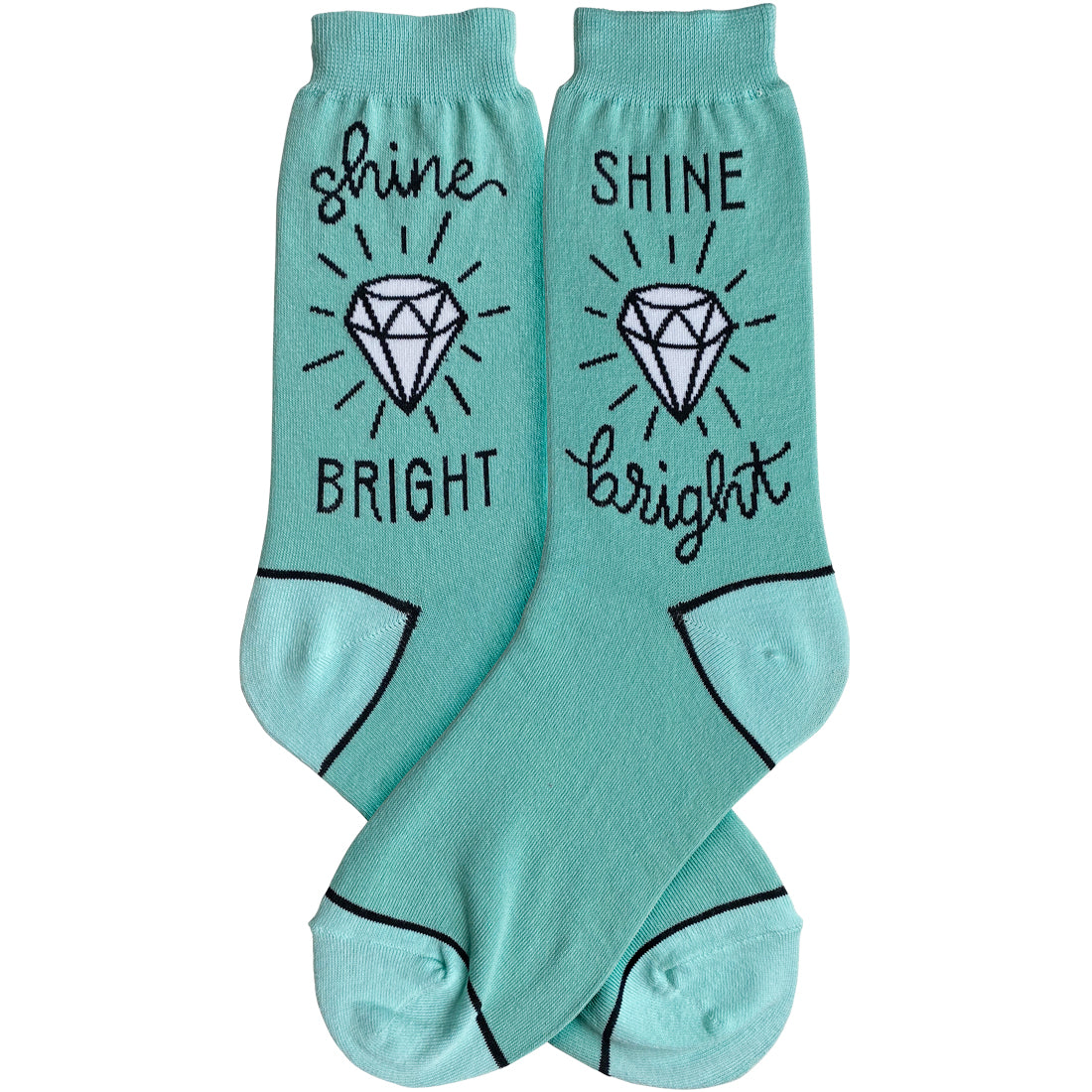 Shine Bright Diamond Womens Socks