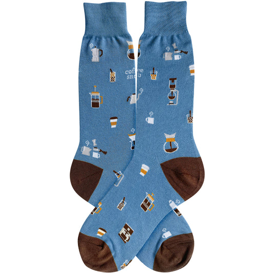 Men's Coffee Snob Socks