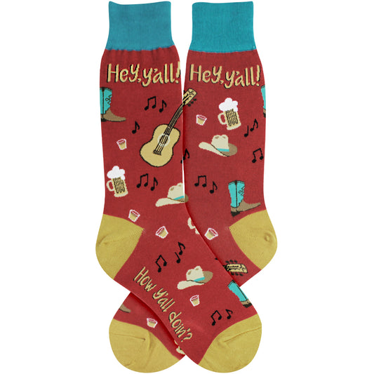 Men's Hi Ya'll Socks