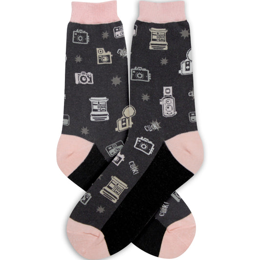Camera Women's Novelty Socks