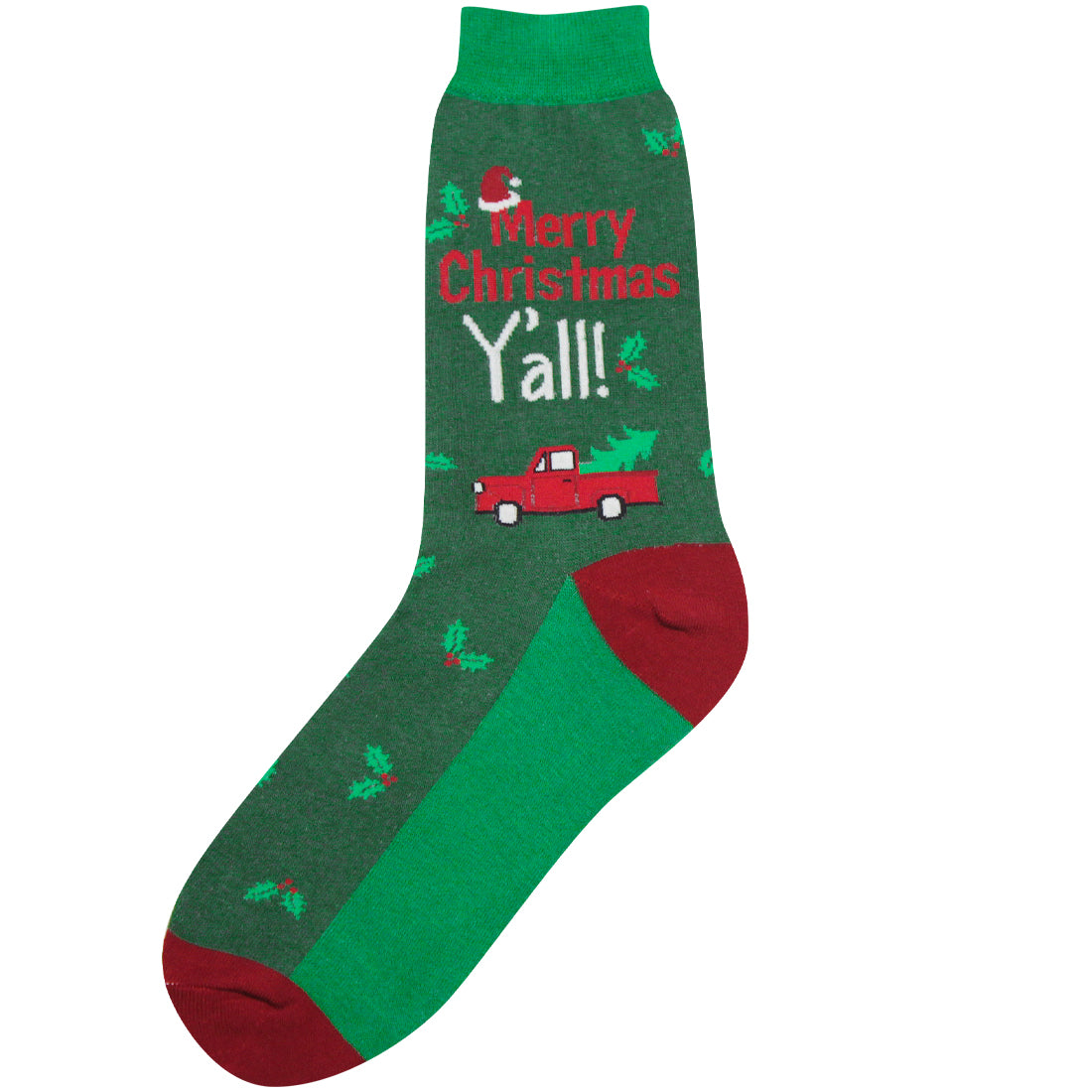 Christmas Y'all Women's Novelty Socks