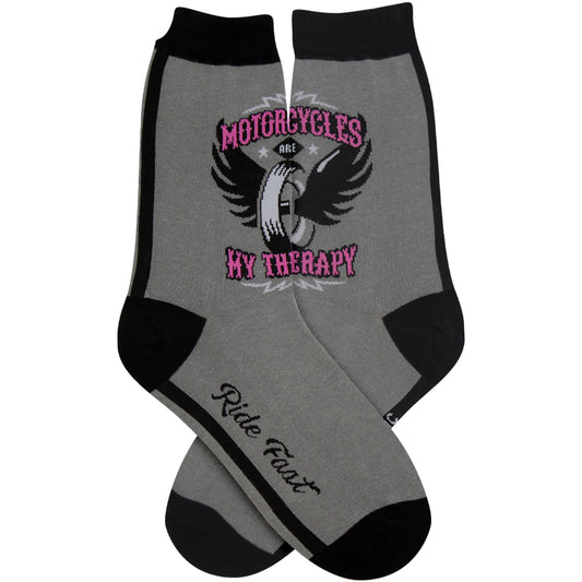 Motorcycle Therapy Socks