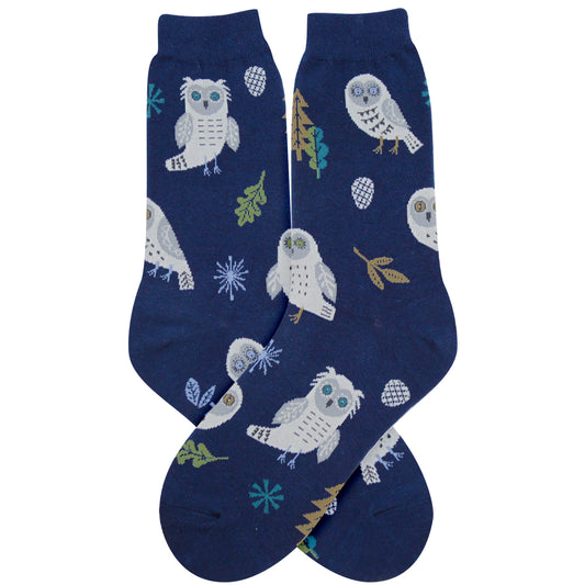 Snowy Owl Socks