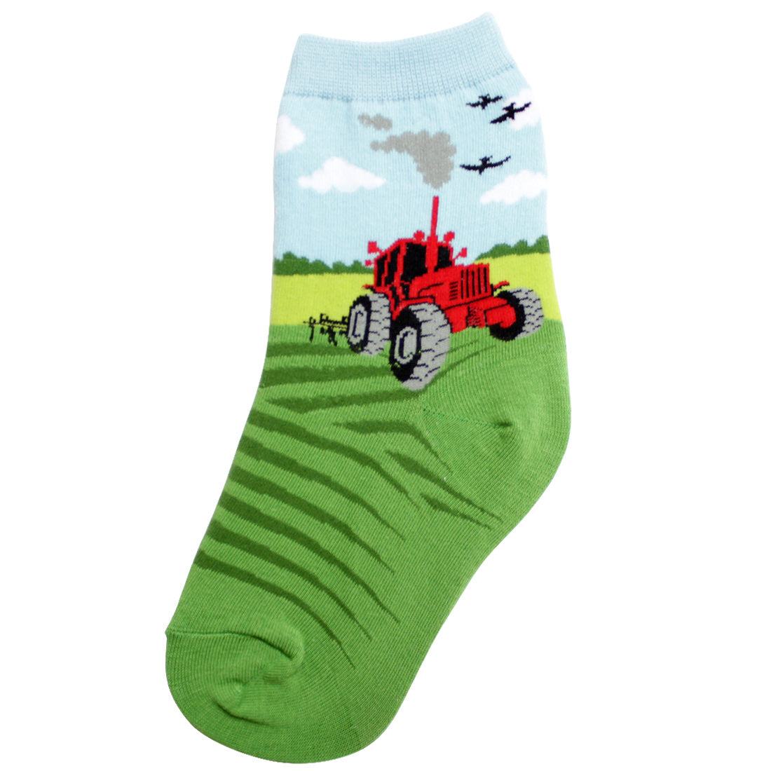 Children's Red Tractor Socks