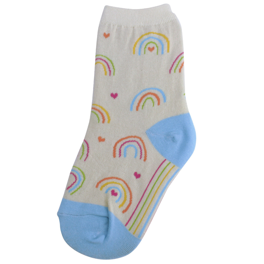 Children's Pastel Rainbows Socks