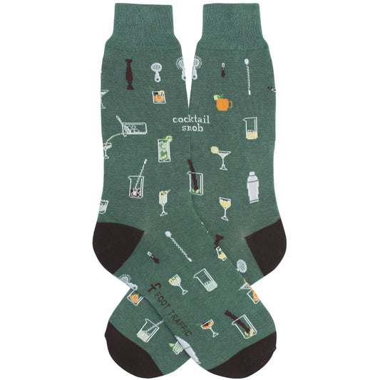 Men's Cocktail Snob Socks