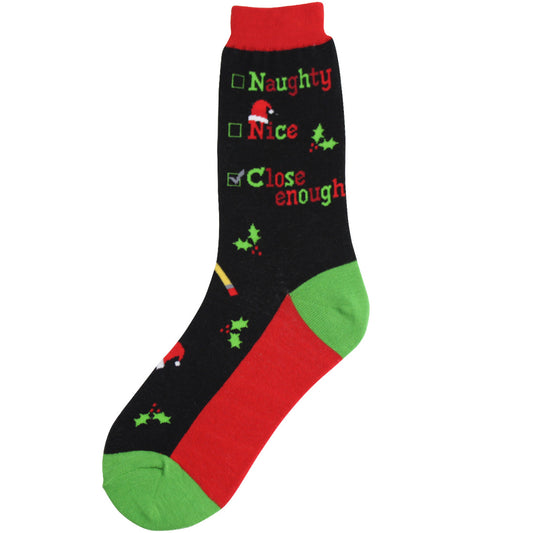 Naughty and Nice Socks