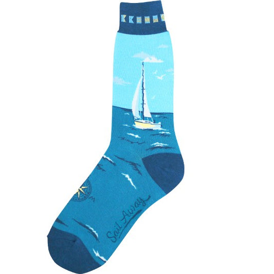 Men's Sailboat Socks