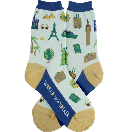 World Wanderer Women's Socks