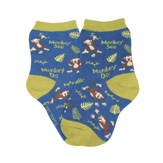 Children's Monkey See Monkey Do Socks